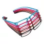 WEDO 271 13099 Lesebrille LOOP occhiali da lettura, espositore da 30 pezzi, colori assortiti