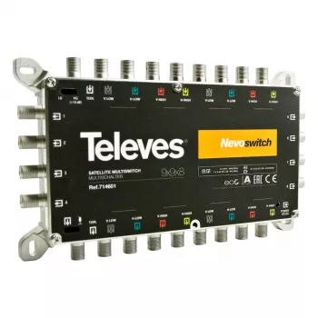Multiswitch satellitare Televes 714601 9 ingressi 17 uscite