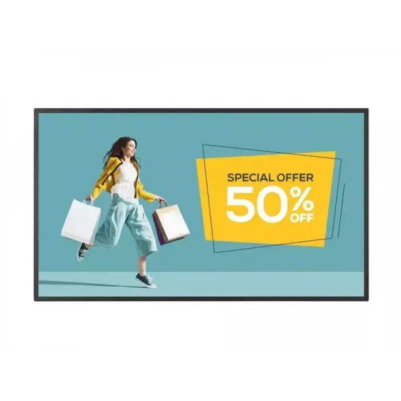 Sharp PN-HY431 display digital signage 43 pollici (109,2 cm), 4K UHD 3840x2160, 16:9, 3x HDMI, USB, 24/7