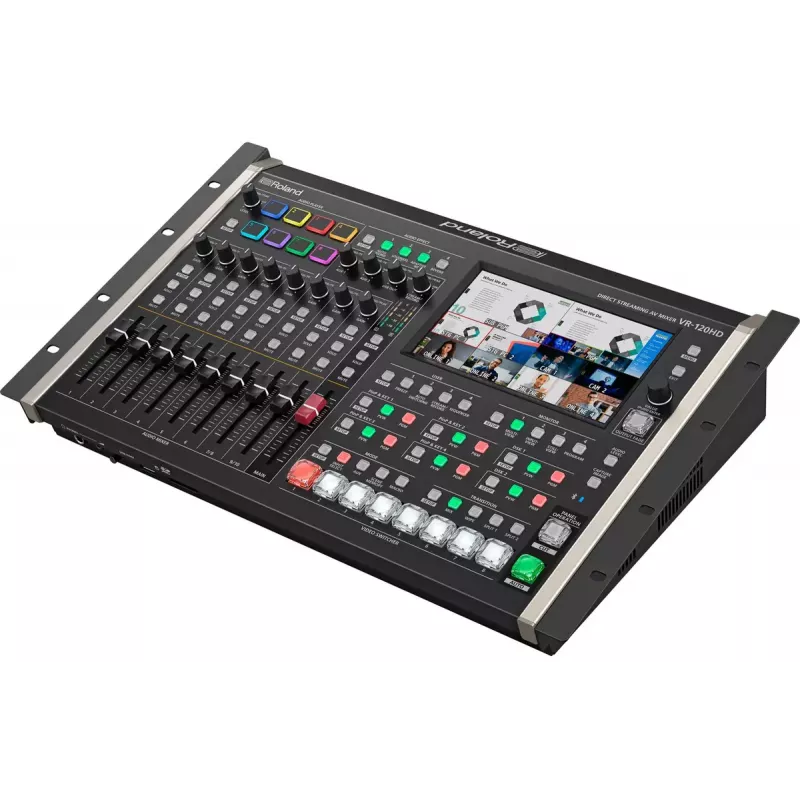 Mixer audio Roland VR-120HD 42 canali 24 bit 48 kHz nero