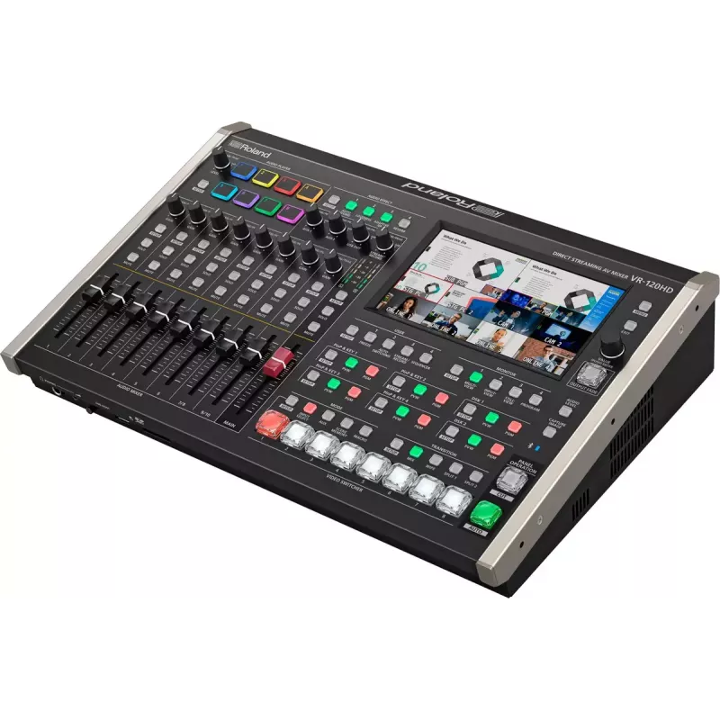 Mixer audio Roland VR-120HD 42 canali 24 bit 48 kHz nero