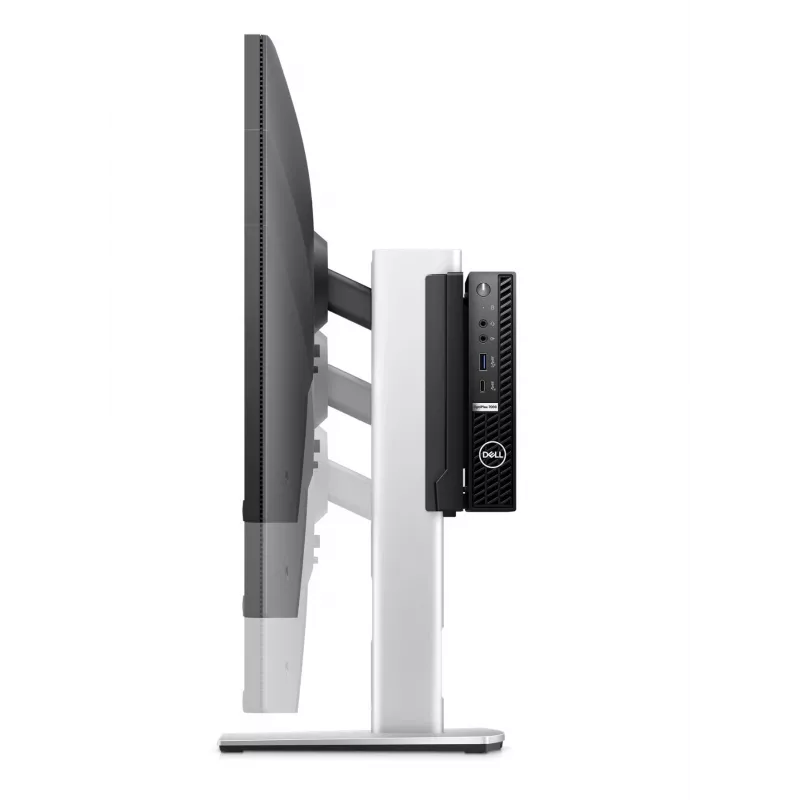 Supporto monitor DELL MFS22 27 pollici regolabile in altezza argento nero