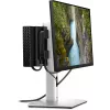 Supporto monitor DELL MFS22 27 pollici regolabile in altezza argento nero