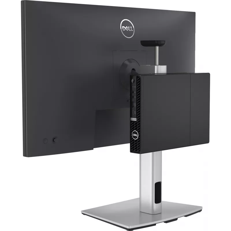 Supporto monitor DELL MFS22 27 pollici regolabile in altezza argento nero