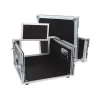 Flightcase Roadinger 30110003 compensato nero argento 11 kg