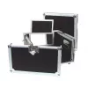 Flightcase Roadinger 30110003 compensato nero argento 11 kg