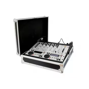 Flightcase Roadinger 30111561 compensato nero argento 9,2 kg