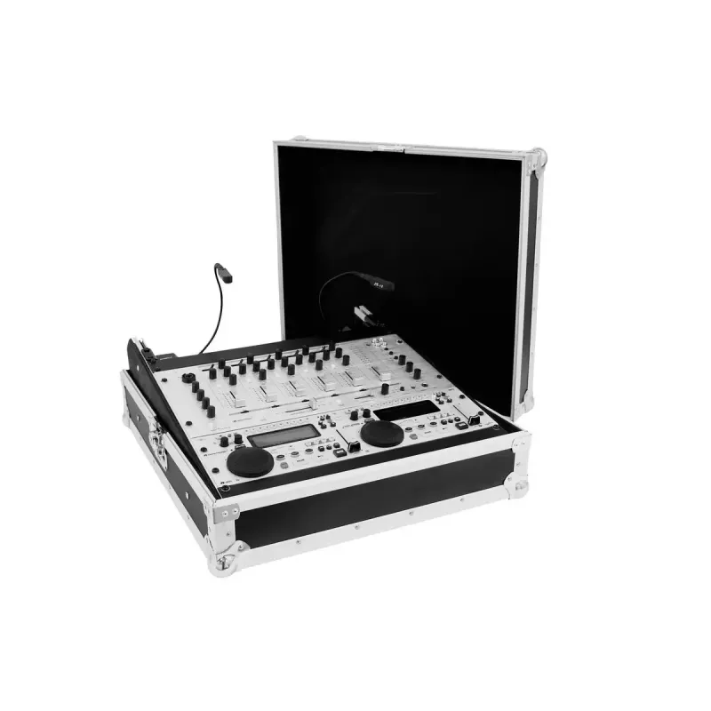 Flightcase Roadinger 30111561 compensato nero argento 9,2 kg