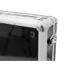 Flightcase Roadinger 30125346 controller DJ compensato nero argento
