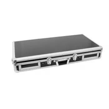 Flightcase Roadinger 30125346 controller DJ compensato nero argento