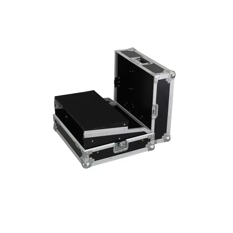 Flightcase Roadinger 30111563 compensato nero argento 10,7 kg
