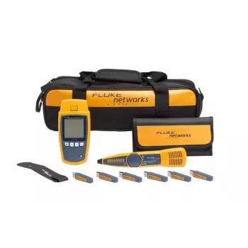 Tester PoE Fluke MicroScanner PoE nero blu giallo RJ-45 RJ-11