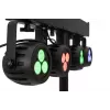 Faretto per binario elettrificato Eurolite 42109606 LED per interni rotondo nero