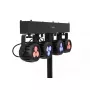 Faretto per binario elettrificato Eurolite 42109606 LED per interni rotondo nero