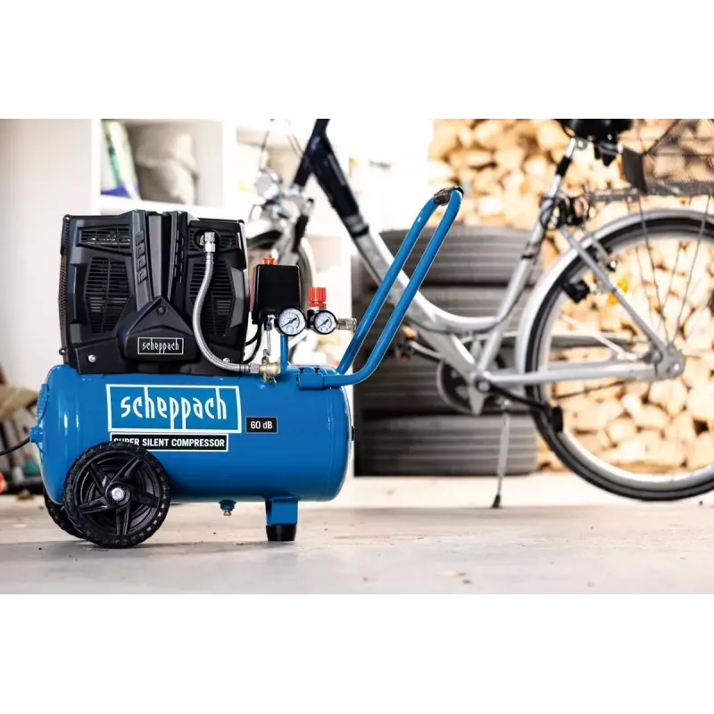 Compressore ad aria Scheppach HC25Si 1100 W 230 l/min 8 bar 24 L