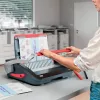 GBC CombBind CB25 rilegatrice a dorsi di plastica, nera/argento/rossa