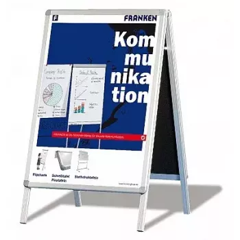 Bacheca da interno Franken BSA1 argento