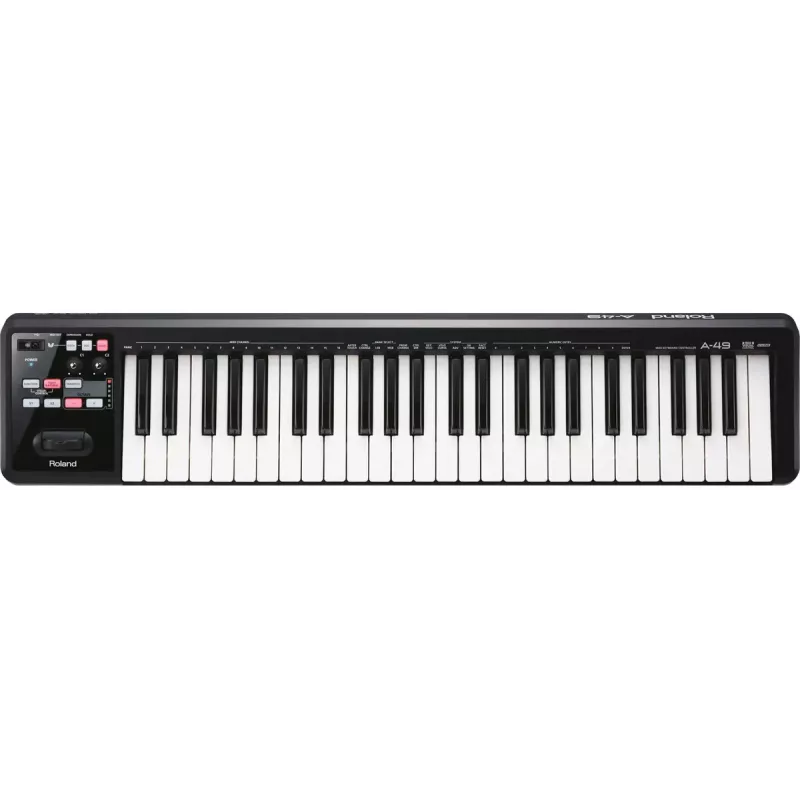 Tastiera MIDI Roland A-49 49 tasti USB nero bianco