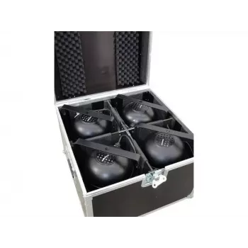 Flightcase Roadinger 31000800 alluminio betulla nero 10,7 kg