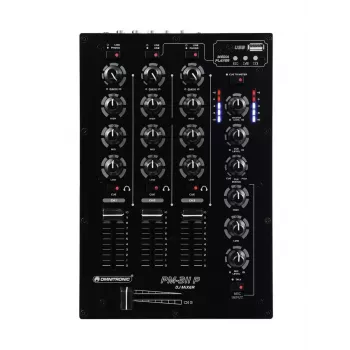 Mixer audio Omnitronic 10006879 3 canali 20 - 20000 Hz nero