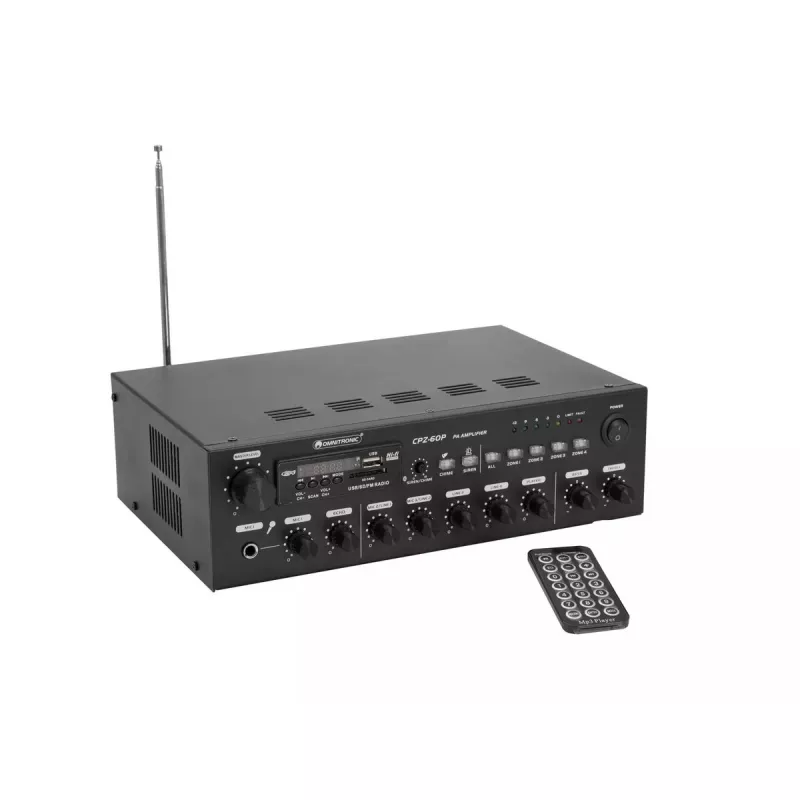 Amplificatore audio Omnitronic 80709703 Performance/Stage nero