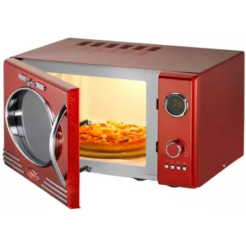Microonde Melissa 16330129, 800 W, capacità 20–23 l, grill, 12 programmi, display LED