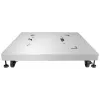 Supporto per stampante HP LaserJet, bianco, LaserJet Enterprise M604n, M604dn, M605n, M605dn, M605x, M606dn, M606x, 13,6 kg, 663 x 653 x 114 mm