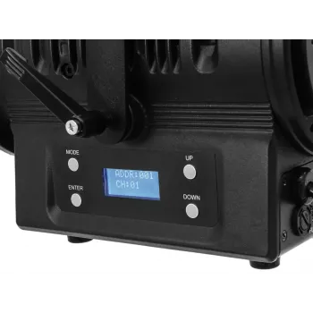 Faretto da binario Eurolite 41602080 per interni rotondo nero