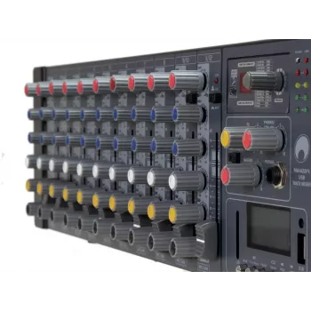 Mixer Omnitronic RM-1422FX 12 canali 20 - 20000 Hz nero