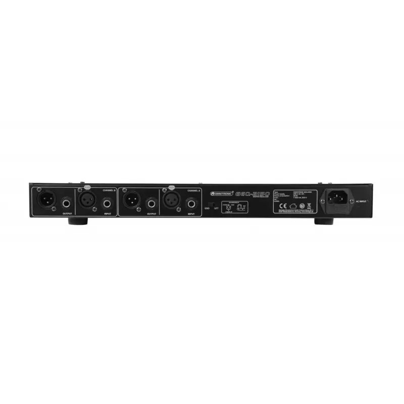 Equalizzatore parametrico Omnitronic 10355522