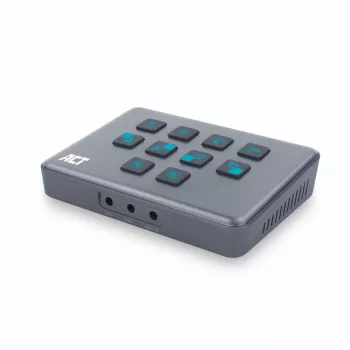 ACT switcher video USB-C con doppio ingresso HDMI 60Hz grigio