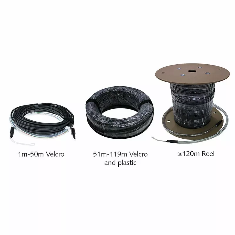 ACT cavo singlemode 9/125 OS2 da 140 metri per interno/esterno 24 fibre con connettori LC