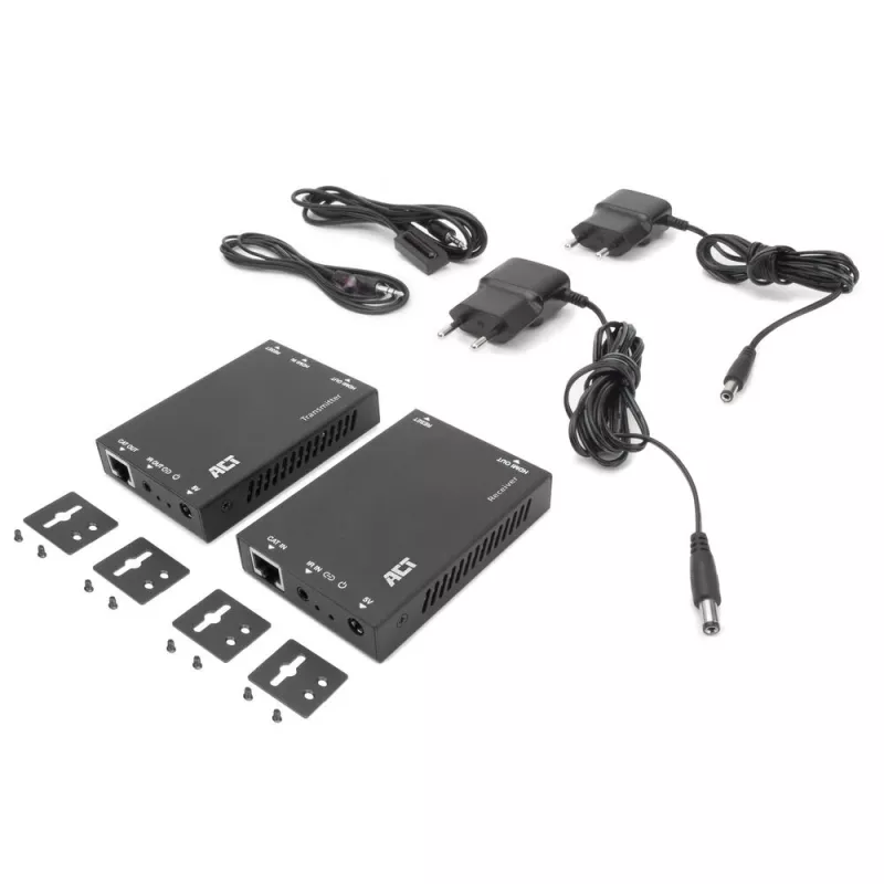 Set extender HDMI su CAT ACT AC7852 — prolunga segnale HDMI fino a 150 m su CAT5e
