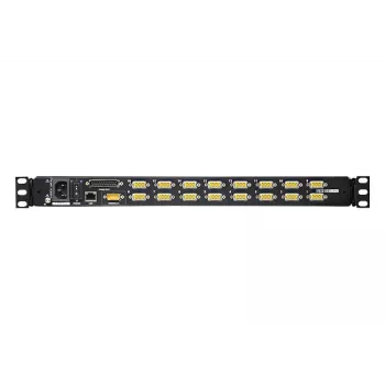 ATEN switch KVM LCD 17 pollici 16 porte over IP (USB - PS/2 VGA) con porta per periferiche USB