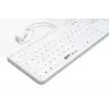 Tastiera GETT Cleantype Prime Touch+ USB Swiss bianco