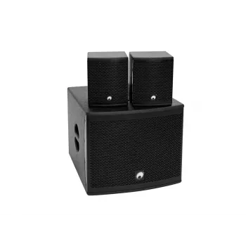 Diffusore Omnitronic 20000727 nero cablato 130 W