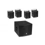 Diffusore Omnitronic 20000757 nero cablato e wireless 130 W