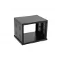 Rack autoportante Roadinger 30103166 capacità 8U 50 kg nero
