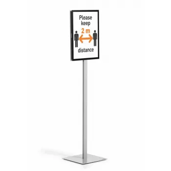 Lettera Durable 501357 grigio metallo plastica 1 pz.