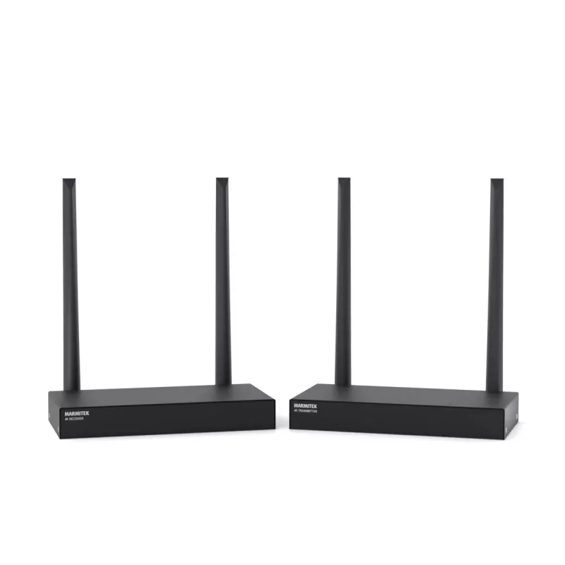 Trasmettitore e ricevitore AV wireless Marmitek TV Anywhere 4K nero