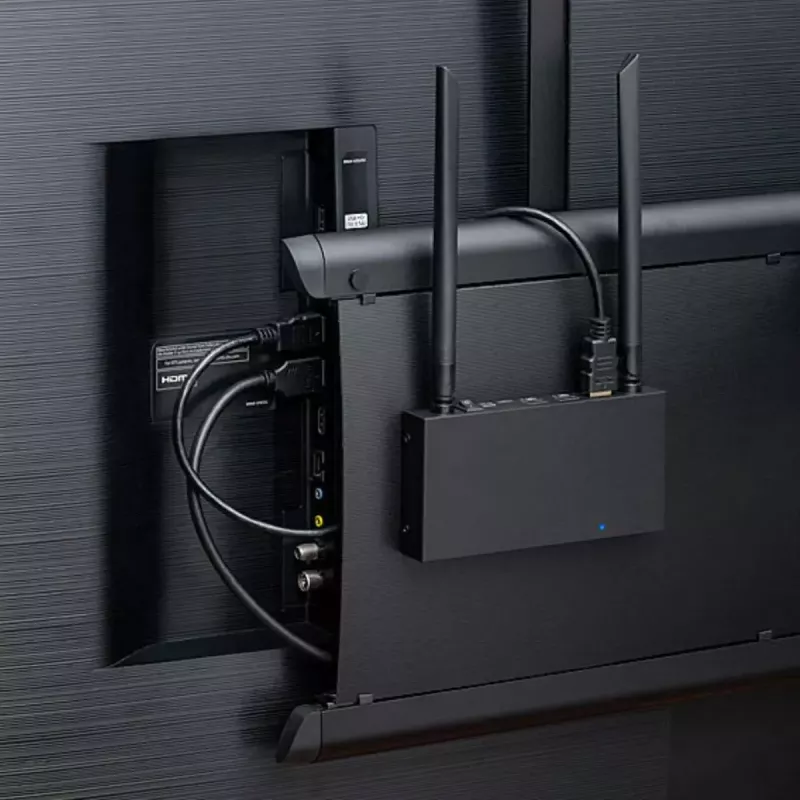 Trasmettitore e ricevitore AV wireless Marmitek TV Anywhere 4K nero