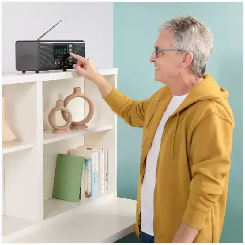 Radio personale Hama DR2002BT sintonizzatore digitale DAB DAB+ FM 10W