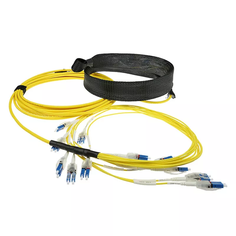 ACT 5m monomodale 9/125 OS2 cavo in fibra ottica preassemblato 24F LC Polarity Twist