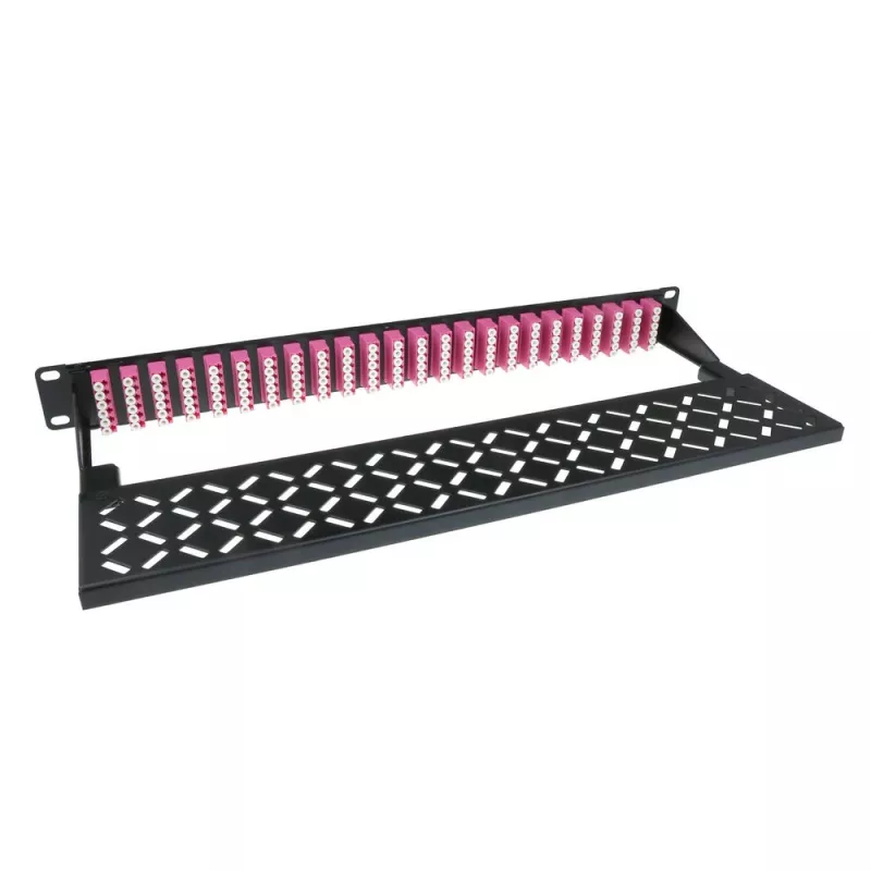 Patch panel in fibra ottica ad alta densità ACT FA2100 96 porte 192 fibre LC multimodale OM4