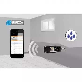 Laserliner MultiWet-Finder Plus igrometro elettronico nero bianco display digitale