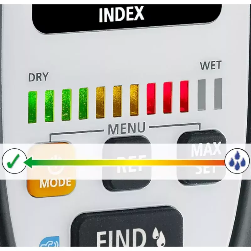 Laserliner MultiWet-Finder Plus igrometro elettronico nero bianco display digitale