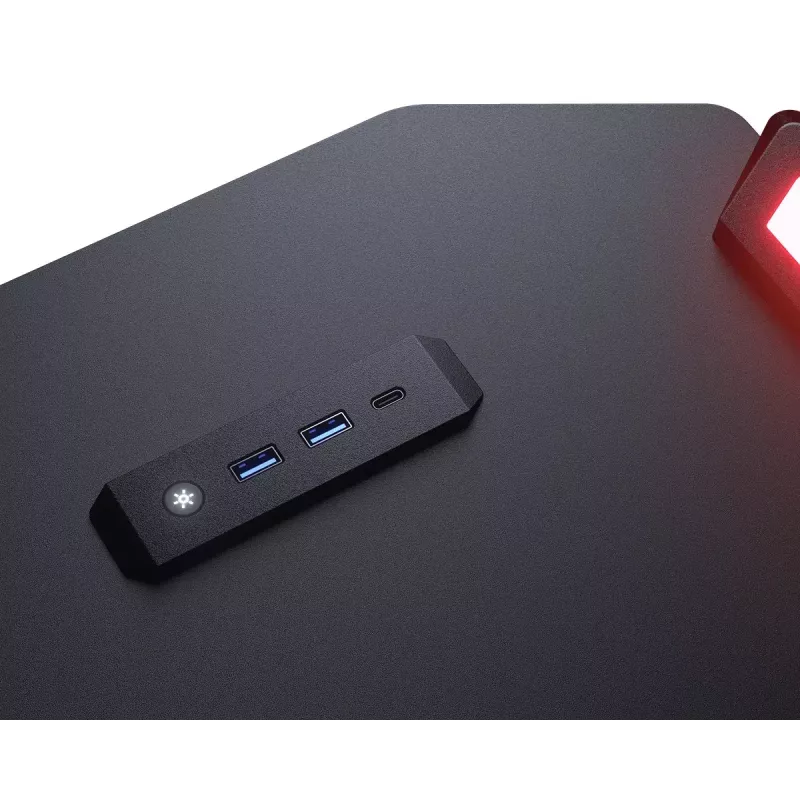 Scrivania per computer COUGAR Gaming DEMIUS 120 nero MDF USB 3.2