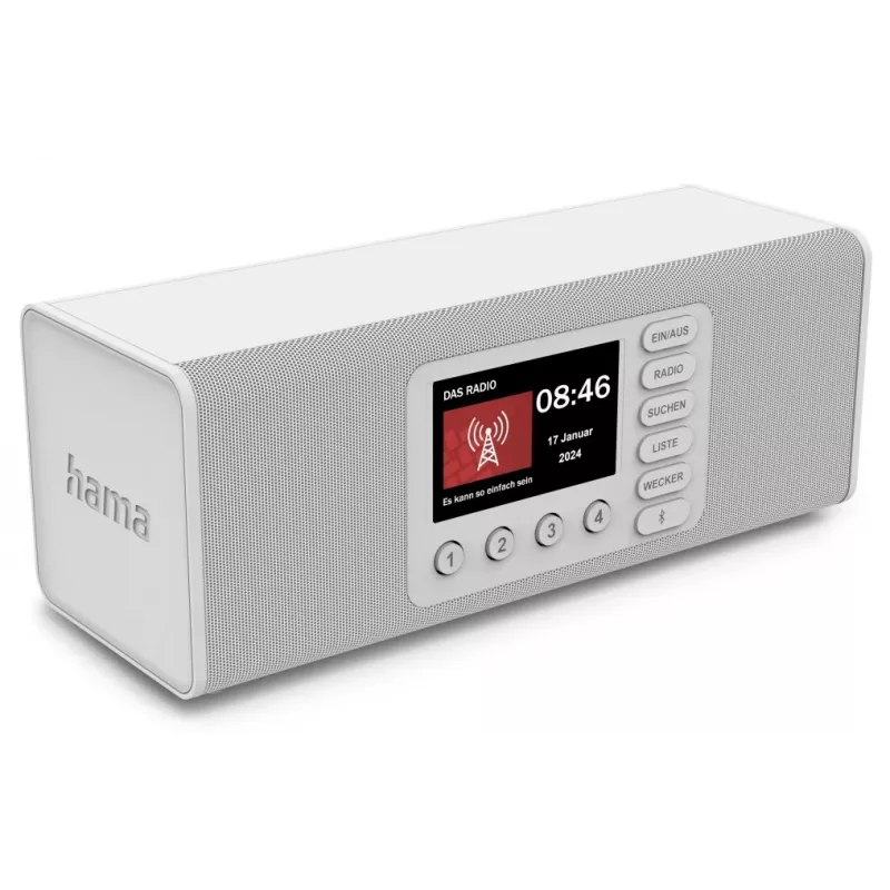 Radio personale Hama DR2002 DAB DAB+ FM 10W display TFT