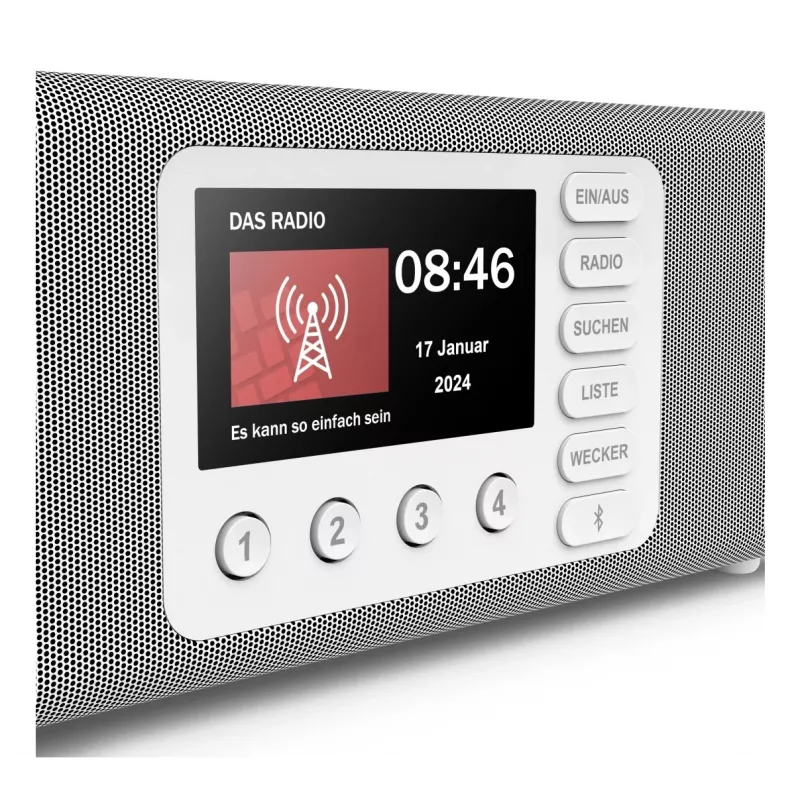 Radio personale Hama DR2002 DAB DAB+ FM 10W display TFT