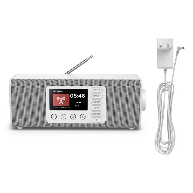 Radio personale Hama DR2002 DAB DAB+ FM 10W display TFT